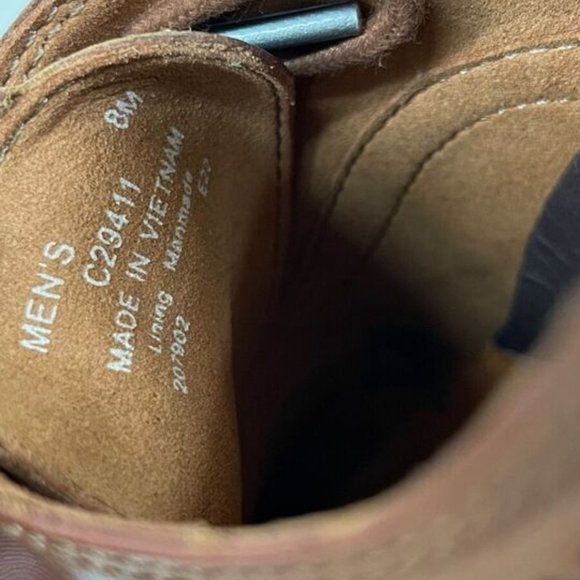 Cole Haan Zerogrand Wingtip Oxford Brown Leather Mens Size 8 M